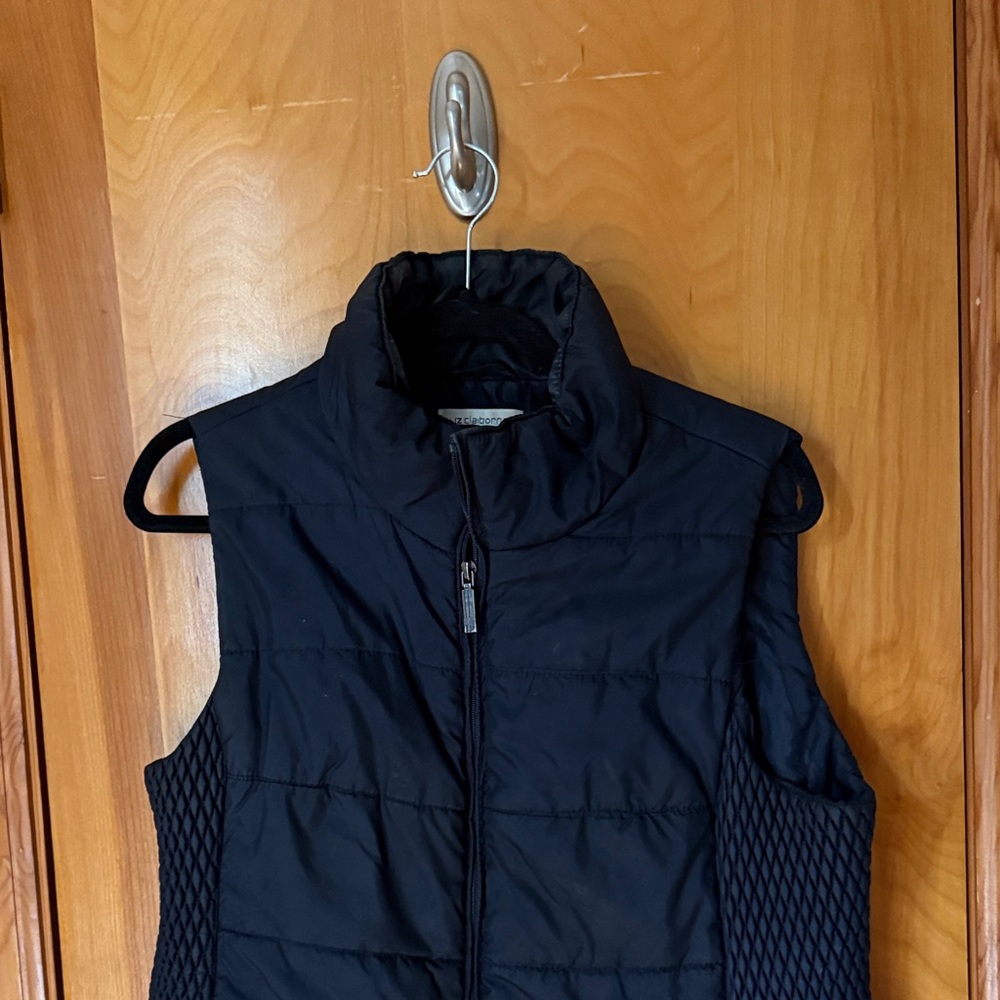 Liz Claiborne Navy Winter Puffer Vest